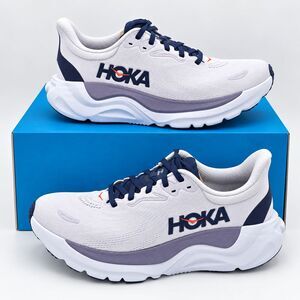 HOKA Arahi 8 Women's 7.5 B Starlight Glow Navy H-Frame Stability Running Shoes